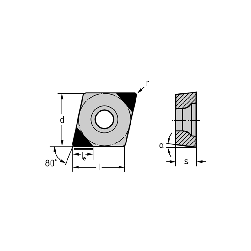 Walter CCGW09T308TM-2 WBH10 CBN – Romboidales positivas 80° CCGW