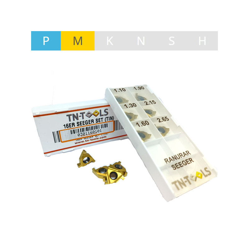Kit 16ER Seeger TN-TOOLS Placa de Roscar Exterior Kit 16ER Seeger TN-TOOLS Placa de Roscar Exterior