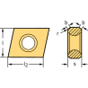 Walter CNHU1206PPN-D57T WKP35S Romboidales tangenciales