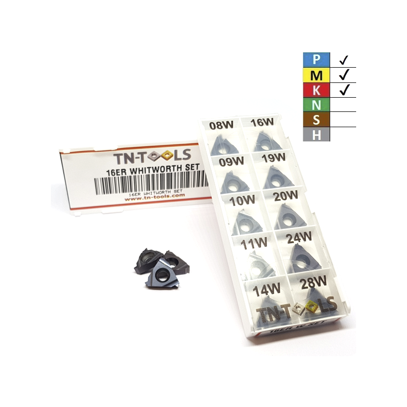 Kit 16ER Seeger TN-TOOLS Placa de Roscar Exterior