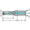 Walter D4120-03-15.50F20-P41 Broca con plaquitas de corte D4120-03