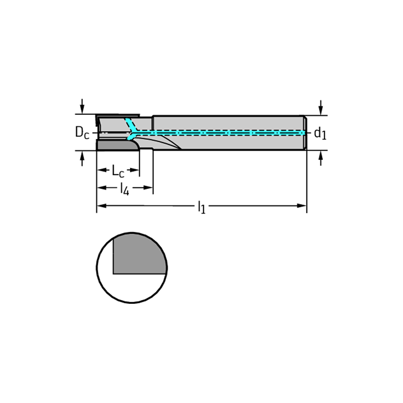 Walter D4140-05-15.00F16-B Broca con plaquitas intercambiables D4140-05