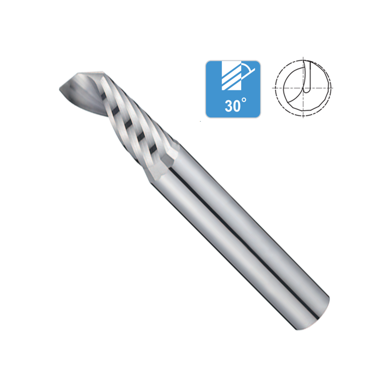 Fresa Metal Duro 3 Cortes Serie Larga Aluminio