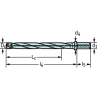 Walter D4140-10-18.00F20-D Broca con plaquitas intercambiables D4140-10
