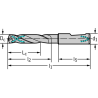 Walter DB130-05-00.960U0-WJ30UU Microbrocas helicoidales MDI