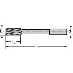 Walter DC150-03-05.159A0-WJ30RE Brocas helicoidales MDI