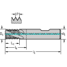 Walter DC150-05-05.550A0-WJ30TA Brocas helicoidales MDI
