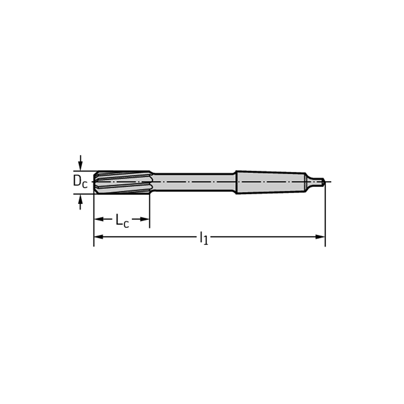 Walter DC150-05-06.300A0-WJ30TA Brocas helicoidales MDI