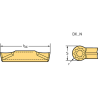 Walter DX18-3E300N15-RF7 WSM23S Ranurado y torneado de copiado - Plaquitas de corte