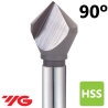  HSS, SINGLE FLUTE CHAMFERING CUTTERS