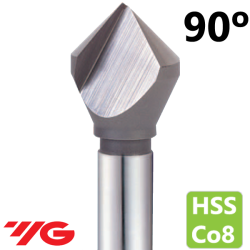 HSSCo8, SINGLE FLUTE CHAMFERING CUTTERS