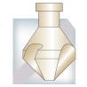 HSS, THREE FLUTE COUNTERSINKS 90º
