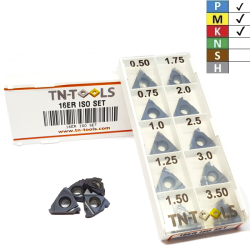 Kit 16ER Seeger TN-TOOLS Placa de Roscar Exterior