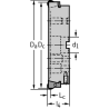 Walter F2010.B.315.Z14.02.R729M Fresa de gran avance