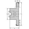 Walter F2252.BN.200.Z06.22.S686 Fresas de disco para ranurado