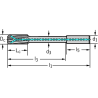 Walter F2481TMS-11.98 Escariadores HSC MDI