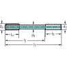 Walter F2482TMS-5.97 Escariadores HSC MDI