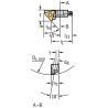 Walter FL673 Mini portaplaquitas corto