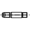 Walter FS1033 Tornillos sin cabeza