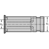 Walter FS2238 Casquillos reductores para refrigeración de la periferia
