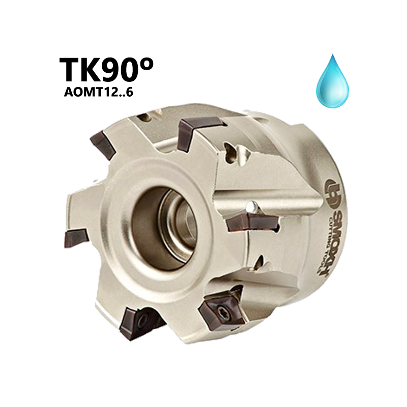 Fresa de escuadrar TK90° A012 con ángulo 90º Adaptable para AOMT1236.. Fresa de escuadrar TK90° A012 con ángulo 90º Adaptable para AOMT1236..