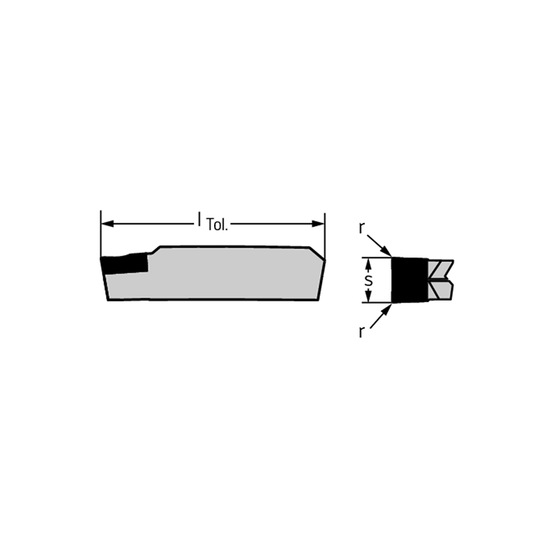 Walter GX24-3F400N02FS-F1 WDN10 PKD - Ranurado y tronzado - Plaquitas de corte