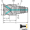 Walter H2EC38217-E10-10-0.5 Fresas de escuadrar/ranurar MDI