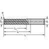 Walter H7073417-16X50-3 Fresas de escuadrar MDI