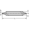 Walter K1113-2 Brocas de centrado HSS