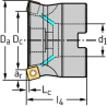 Walter M4002-042-B16-04-01,5 Fresa de gran avance