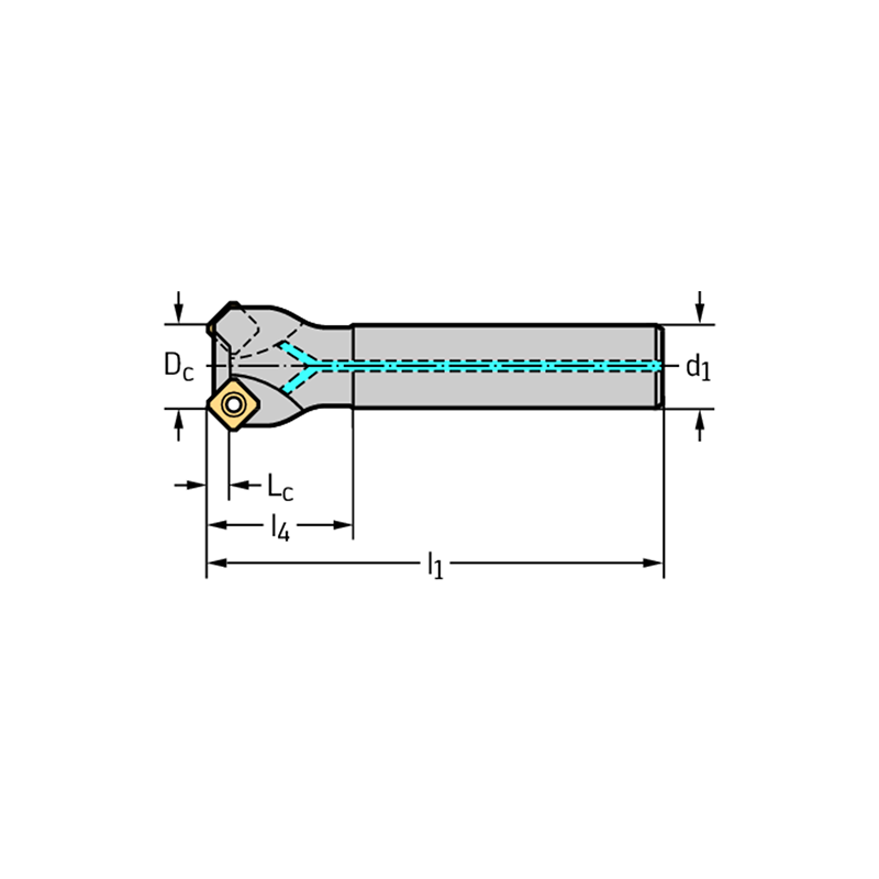 Walter M4003-025-A25-03-4.5 Fresas de planear