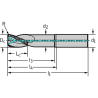 Walter MB265-16.0A3X200A-WJ30CA Fresas de escuadrar/ranurar MDI