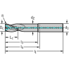 Walter MB266.15.9A3X076C-WJ30UU Fresas de escuadrar/ranurar MDI MB266