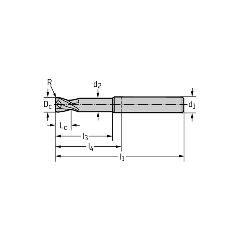 Walter MC213-00.6A2L006C-WJ30TF Fresas de escuadrar/ranurar MDI