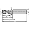 Walter MC232-02.0A3BC-WJ30ED Fresas de escuadrar/ranurar MDI