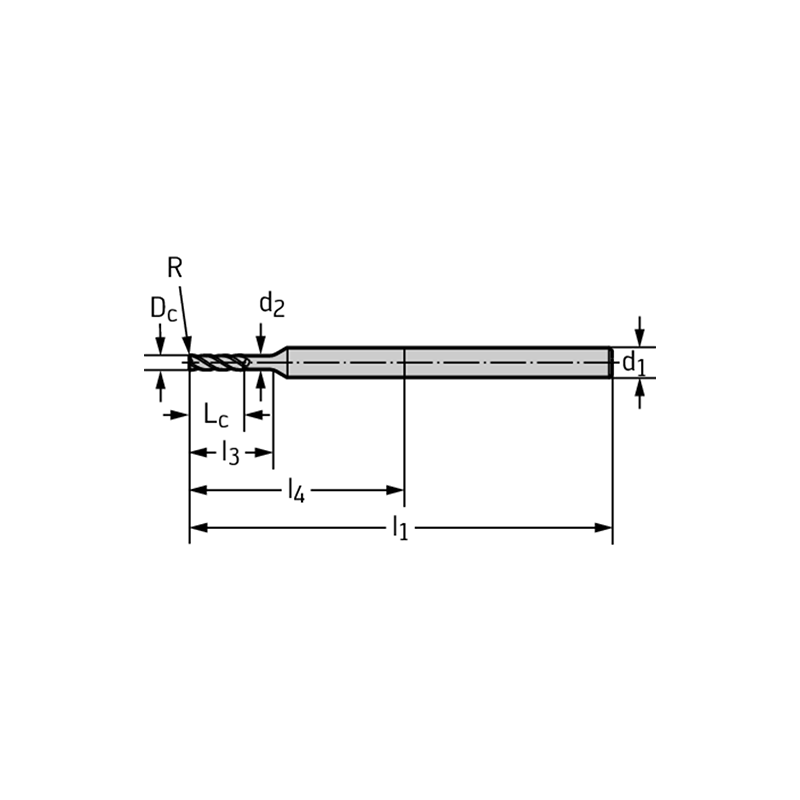 Walter MC232-02.0A4B020C-WJ30ED Fresas de escuadrar/ranurar MDI