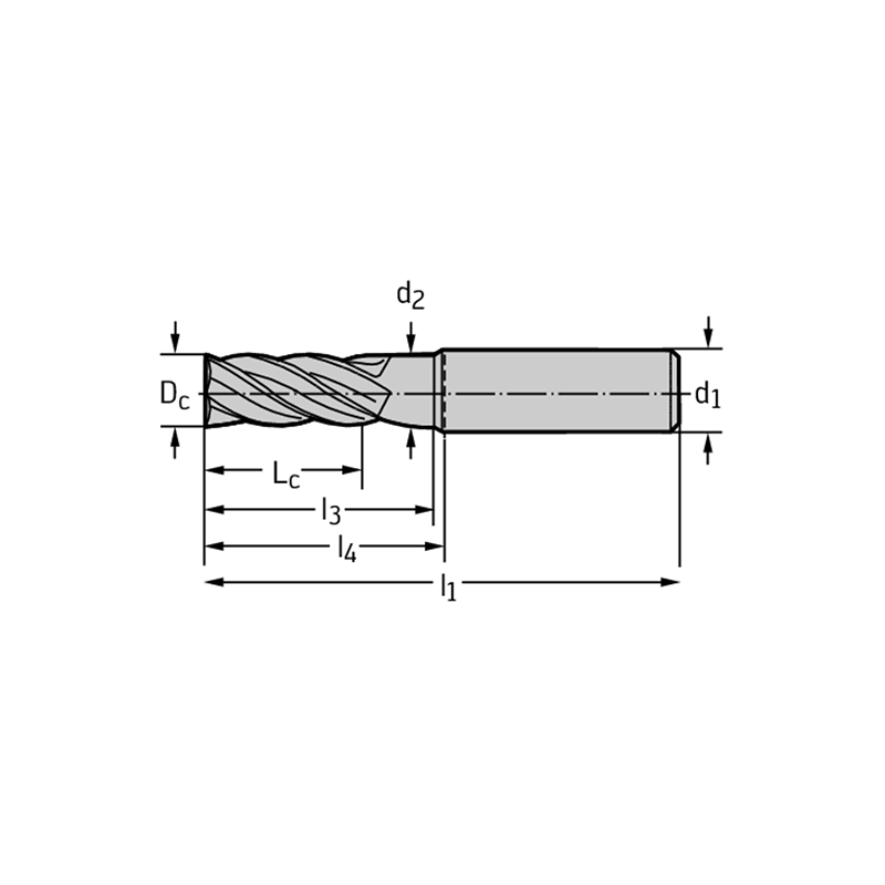 Walter MC232-02.0A4BC-WJ30ED Fresas de escuadrar/ranurar MDI