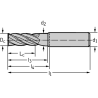 Walter MC232-02.0A4BC-WJ30ED Fresas de escuadrar/ranurar MDI