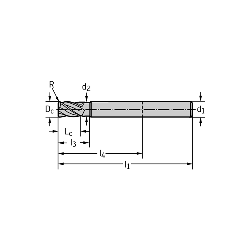 Walter MC275-08.0A4P100C-WIS10 Fresas de escuadrar/ranurar de cerámica
