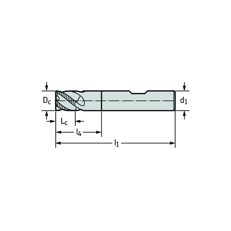 Walter MC320-06.0W3A-WK40TF Fresas de escuadrar/ranurar MDI