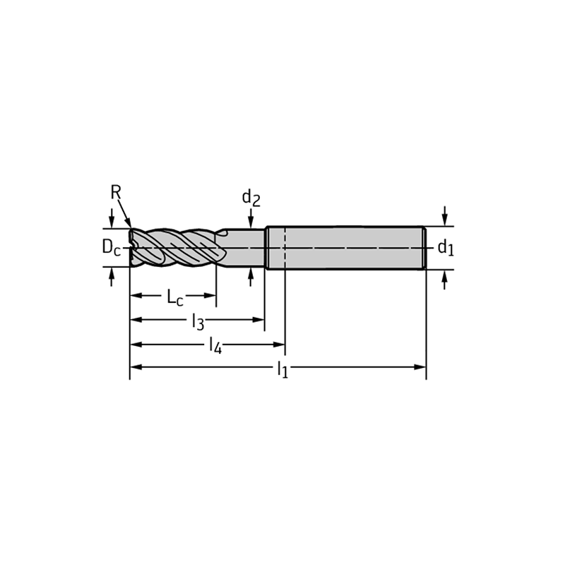 Walter MC326-02.0A3B020C-WK40TF Fresas de escuadrar/ranurar MDI