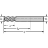 Walter MC326-05.0A3L-WK40TF Fresas de escuadrar/ranurar MDI