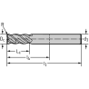 Walter MC326-05.0A3L100-WK40TF Fresas de escuadrar/ranurar MDI