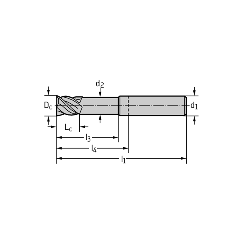 Walter MC326-06.0A4BCJ-WK40TF Fresas de escuadrar/ranurar MDI