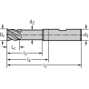 Walter MC326-06.0W4BCJ-WK40TF Fresas de escuadrar/ranurar MDI