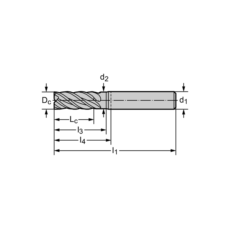 Walter MC377-04.0A4BC-WK40EA Fresas de escuadrar/ranurar MDI