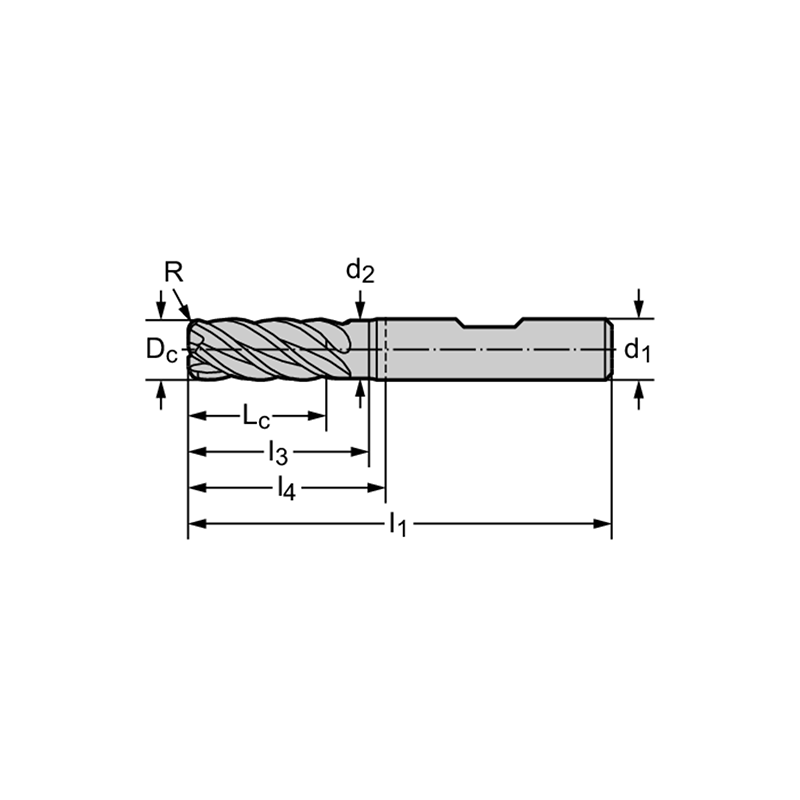 Walter MC377-16.0W4B400C-WK40EA Fresas de escuadrar/ranurar MDI