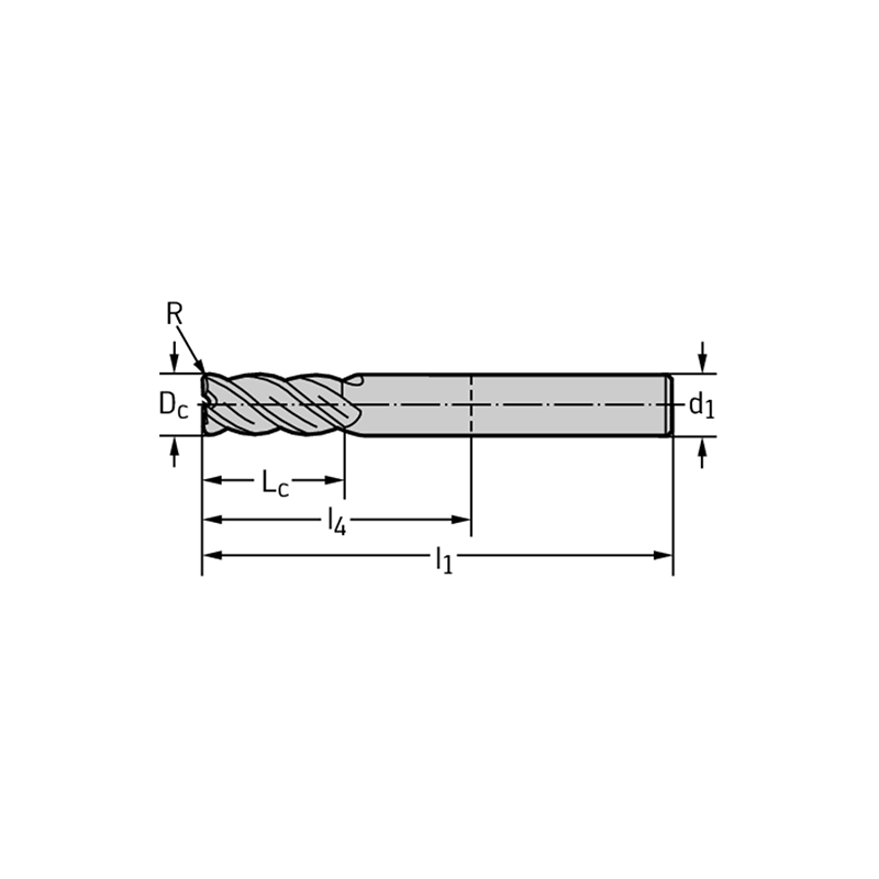 Walter MC388-04.0A3B050-WB10TG Fresas de escuadrar/ranurar MDI