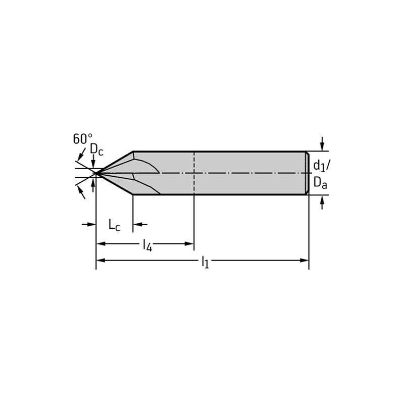 Walter MC500-06.0A4L-WJ30TF Fresas de chaflanar MDI 60°