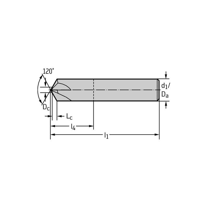 Walter MC502-10.0A4L-WJ30TF Fresas de chaflanar MDI 120°